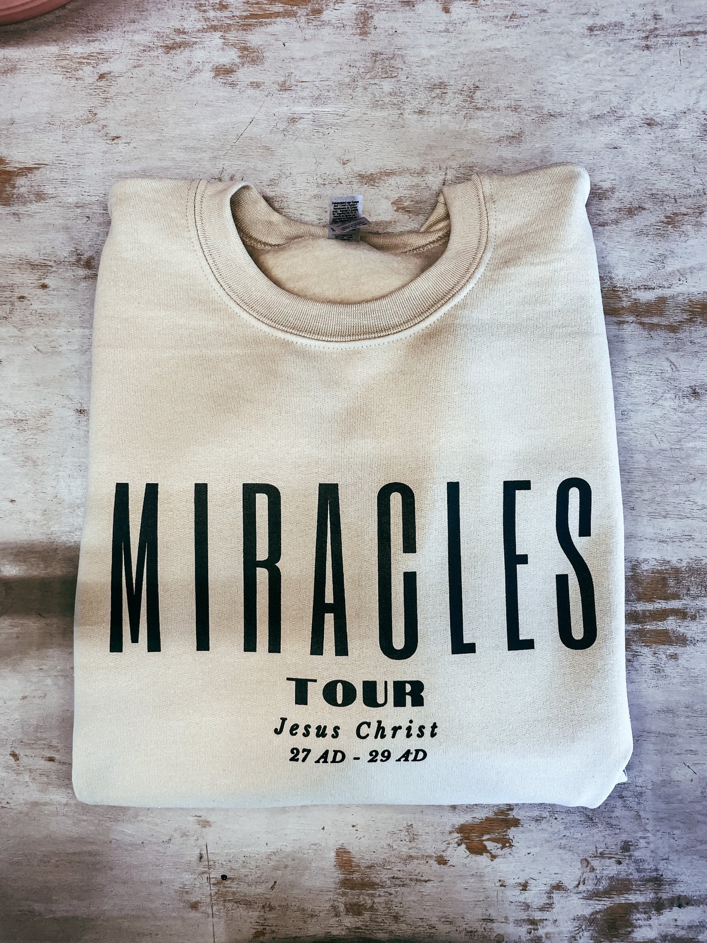Miracles Tour Christian Shirt - Jesus Miracles Tour - Trendy Christian Shirt - Christian Gift - Christian Apparel