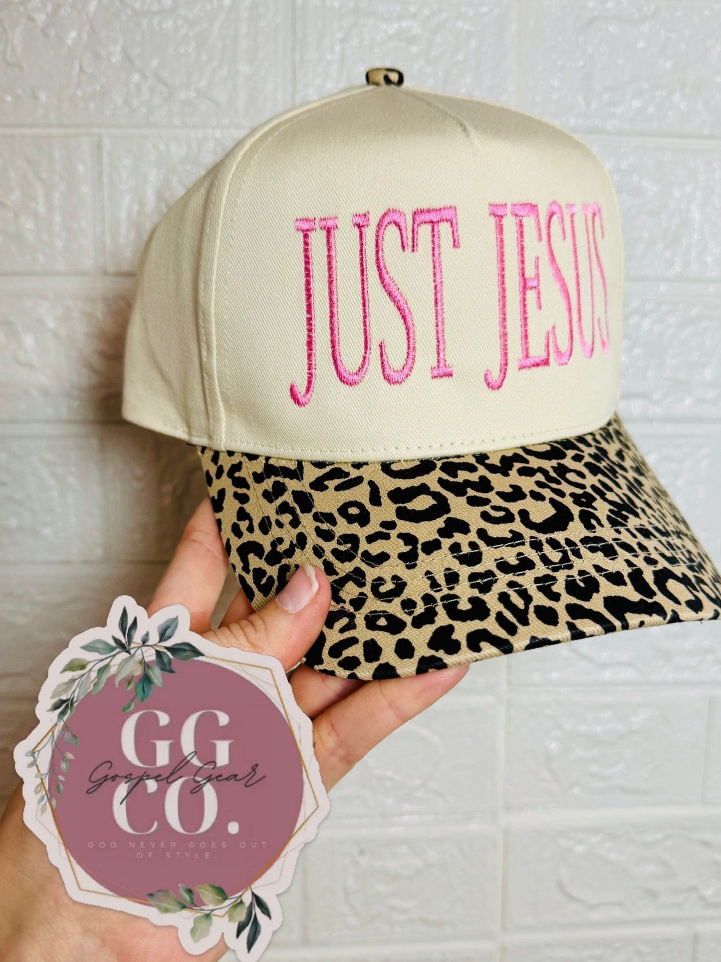 Just Jesus Embroidered Hat, Embroidered Hat, Embroidered Christian Hat, Christian Dad Hat, Christian Gift, Embroidered Vintage Hat, Christian Gift