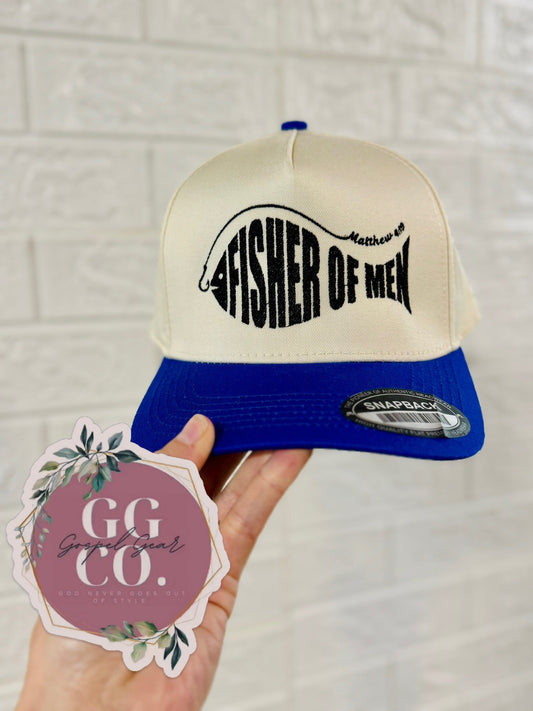 Fisher Of Men - Christian Embroidered Hat