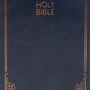 CSB Large Print Personal Size Reference Bible, Navy Leather Touch: Holy Bible(Personalizable)