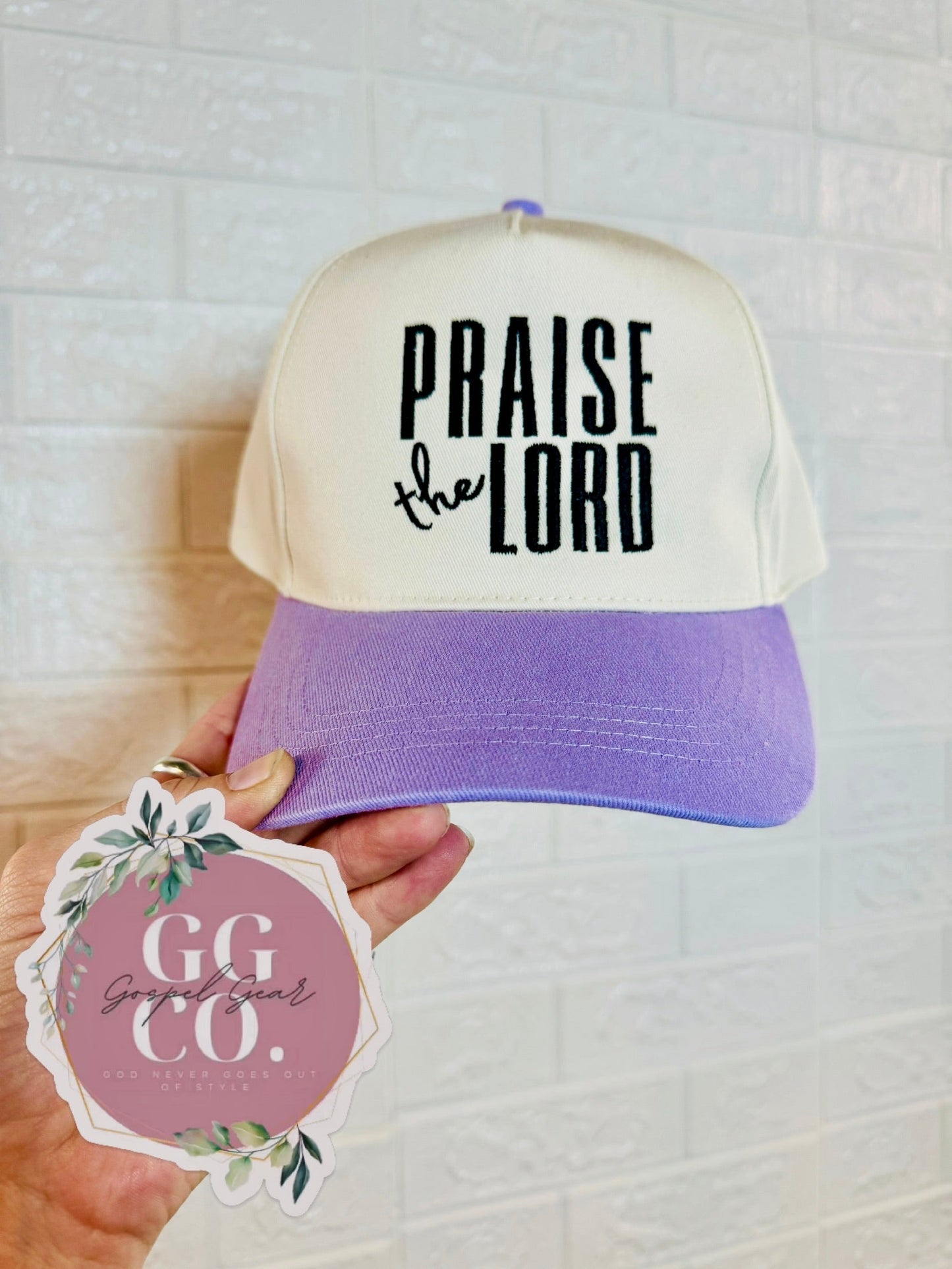 Praise The Lord Hat, Embroidered Vintage Hat, Christian Dad Hat, Christian Gift