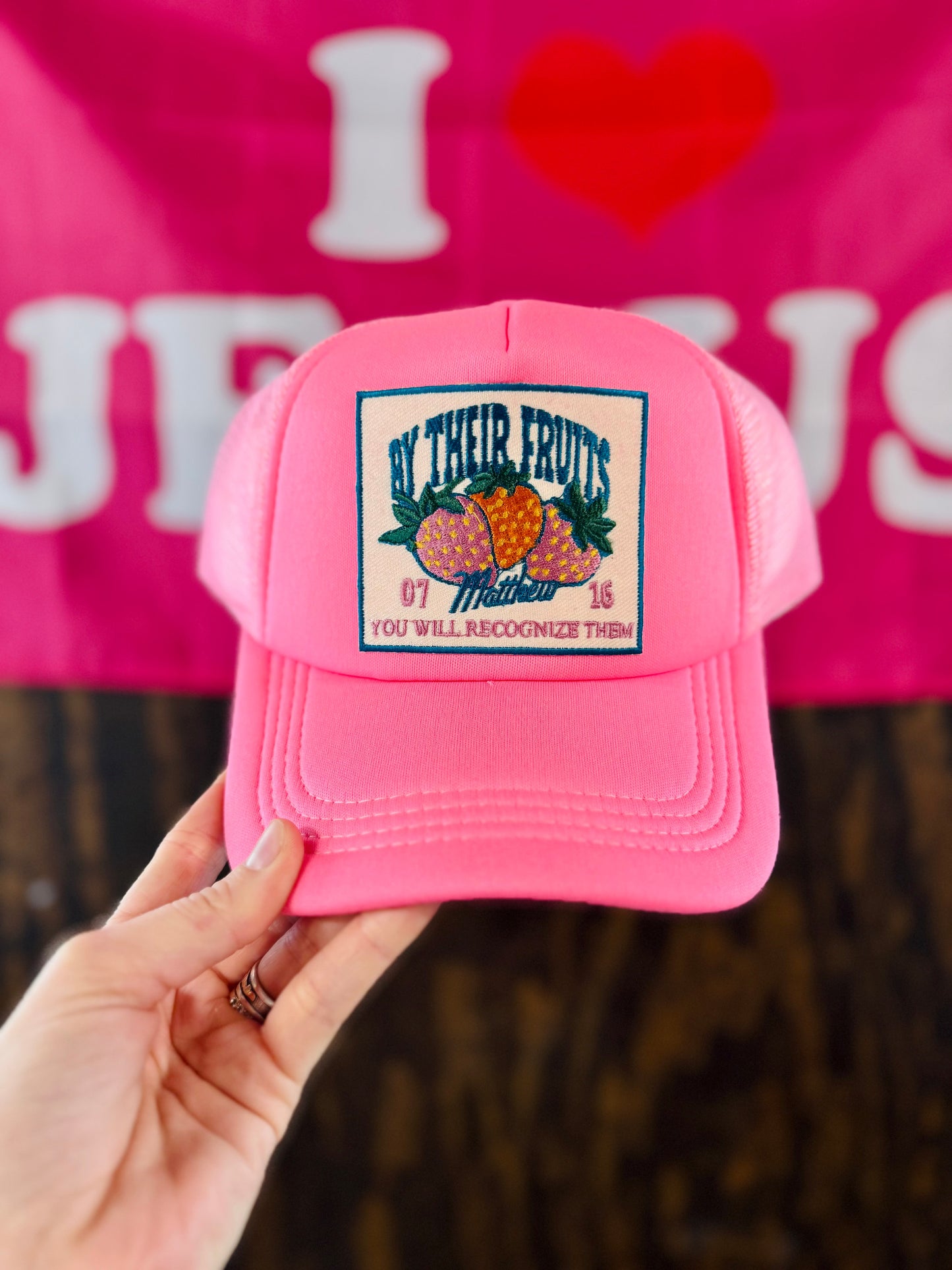 By Their Fruits - Christian Trucker Hat