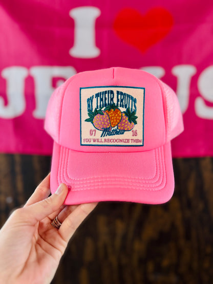 By Their Fruits - Christian Trucker Hat