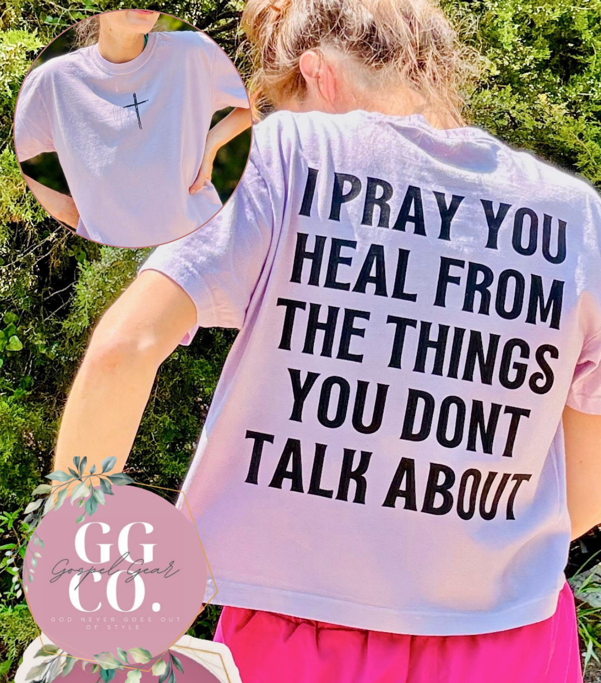 I Pray You Heal -  Christian Shirt - Christian Apparel - Graphic Tee - Christian Gift