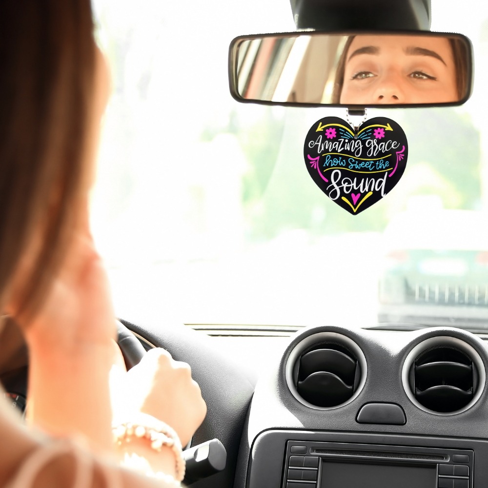 Amazing Grace Key Chain, Rearview Mirror Ornament