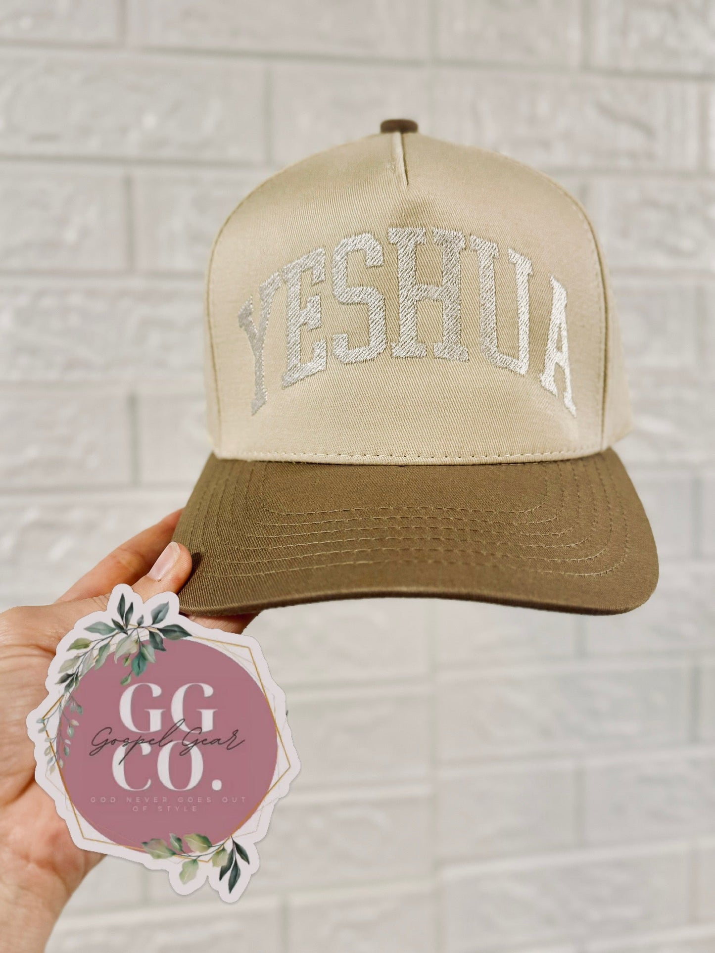 Yeshua Embroidered Hat, Christian Embroidered Hat, Baseball Cap, Christian Gift