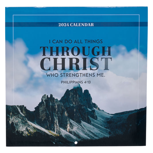 2024 Through Christ Wall Calendar