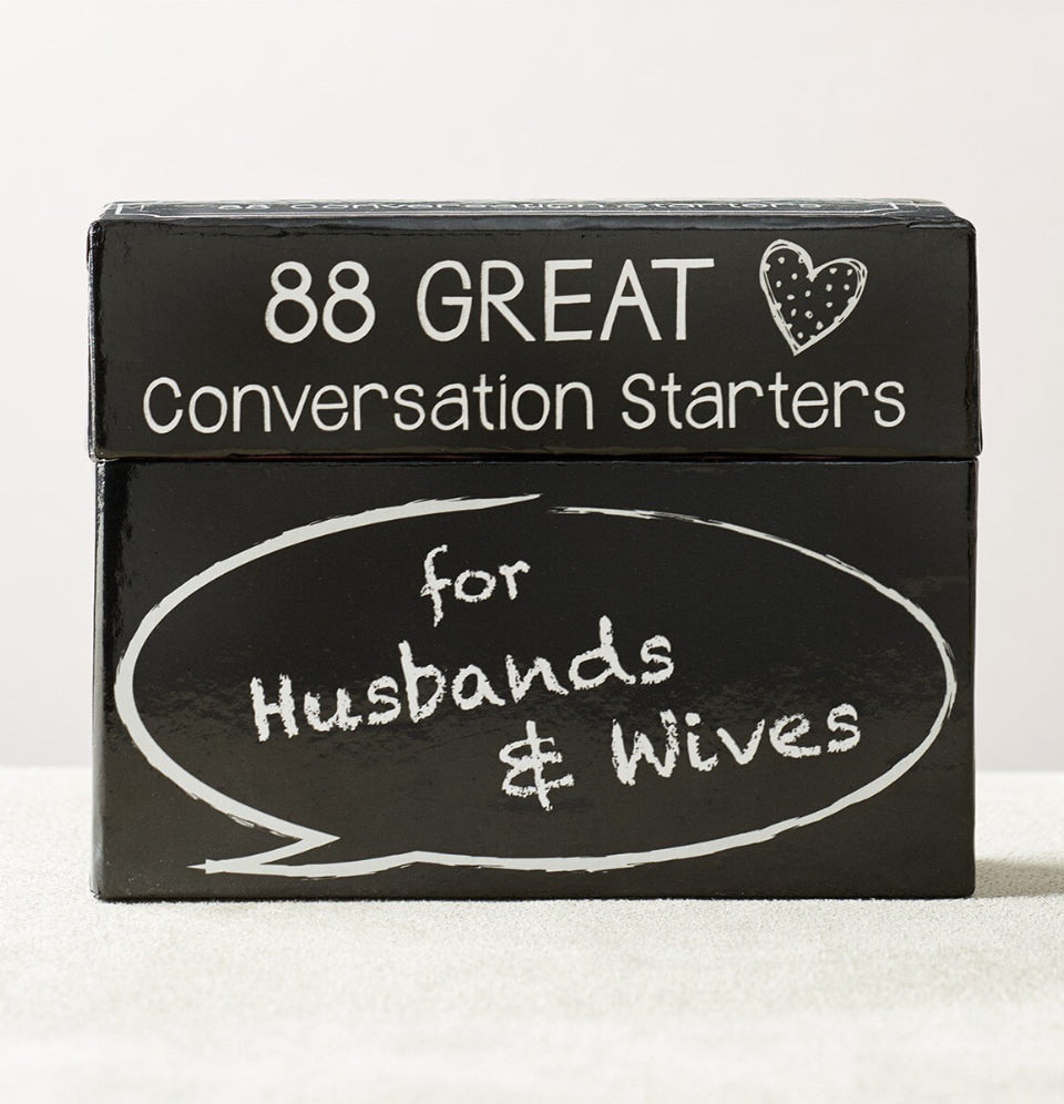 Conversation Starters For Husbands and Wives
