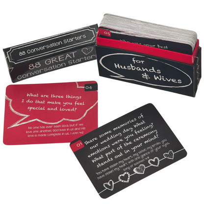 Conversation Starters For Husbands and Wives