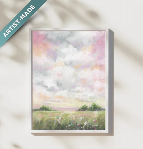 Giclee Fine Art Print + Butterfly Fridge Magnet Bundle