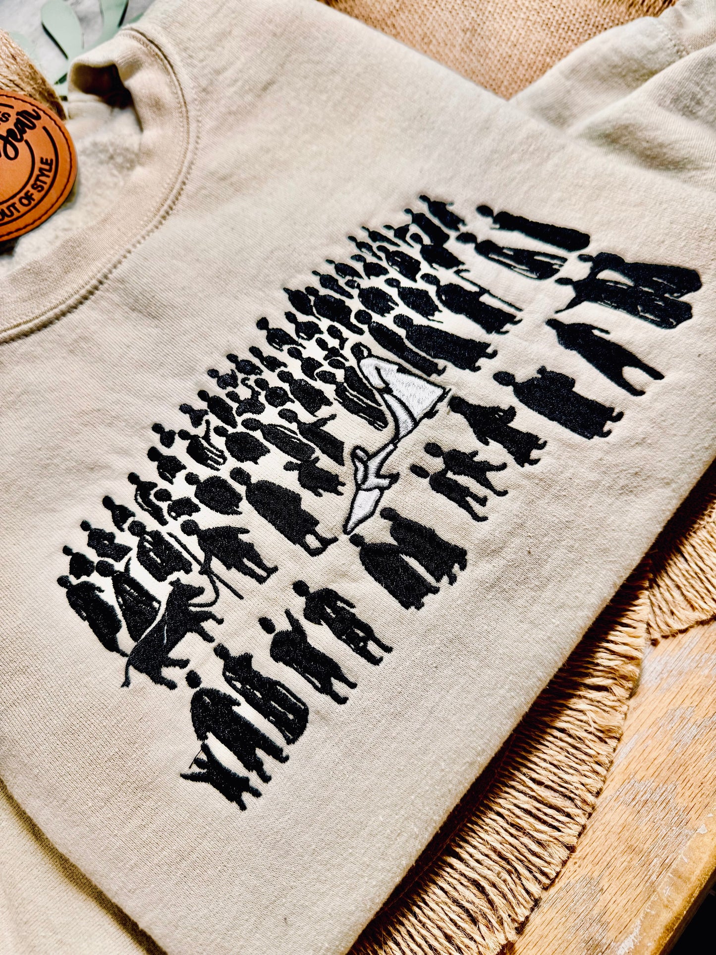 The Hem Of His Garment Embroidered Shirt, Christian Sweatshirt, Embroidered Jesus Shirt, Christian Shirt, Christian Gift