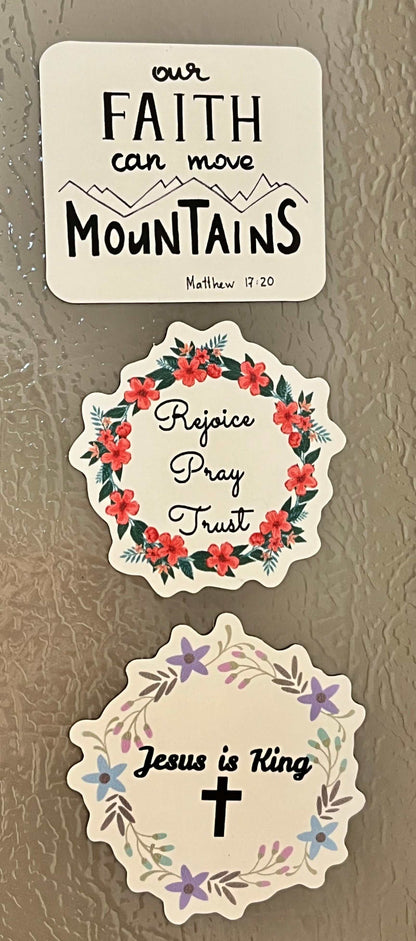 Inspiring Christian Magnets – Uplifting Home Decor