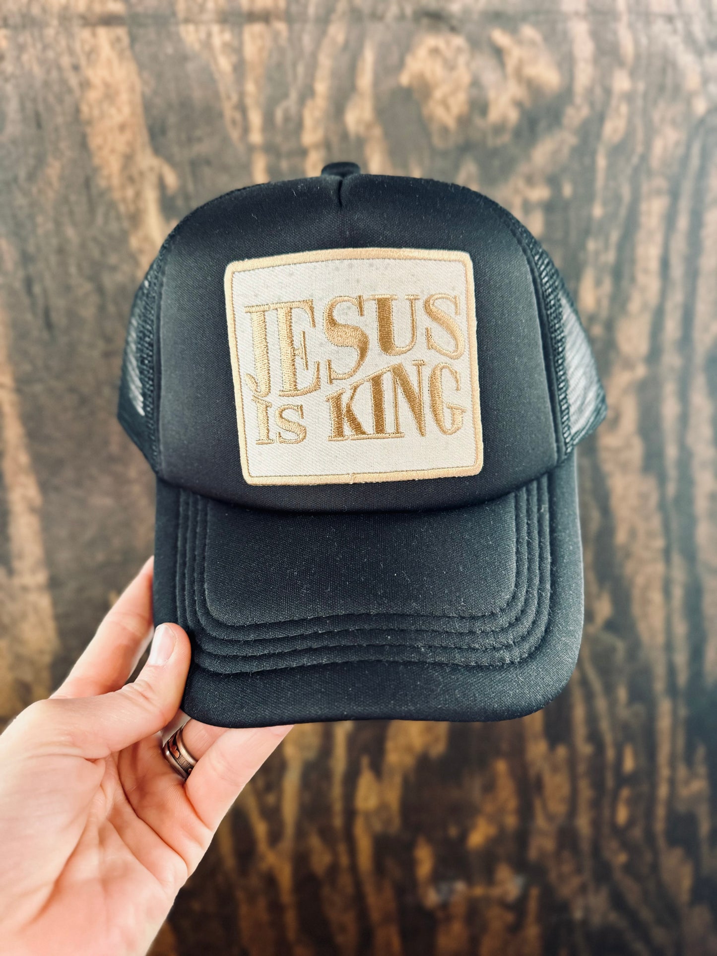 Jesus Is King - Christian Trucker Hat