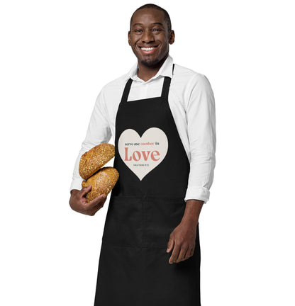 Gal 5:13 Faith Inspired Organic Cotton Apron