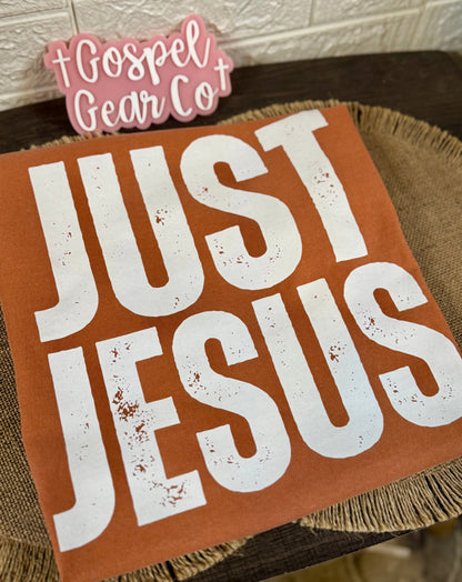 Just Jesus -  Christian Shirt - Christian Apparel - Graphic Tee - Christian Gift