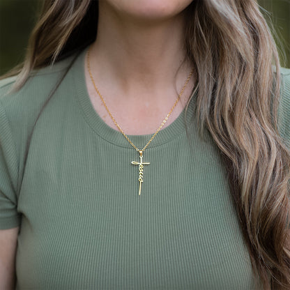 Jesus Cross Necklace