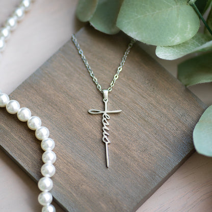Jesus Cross Necklace