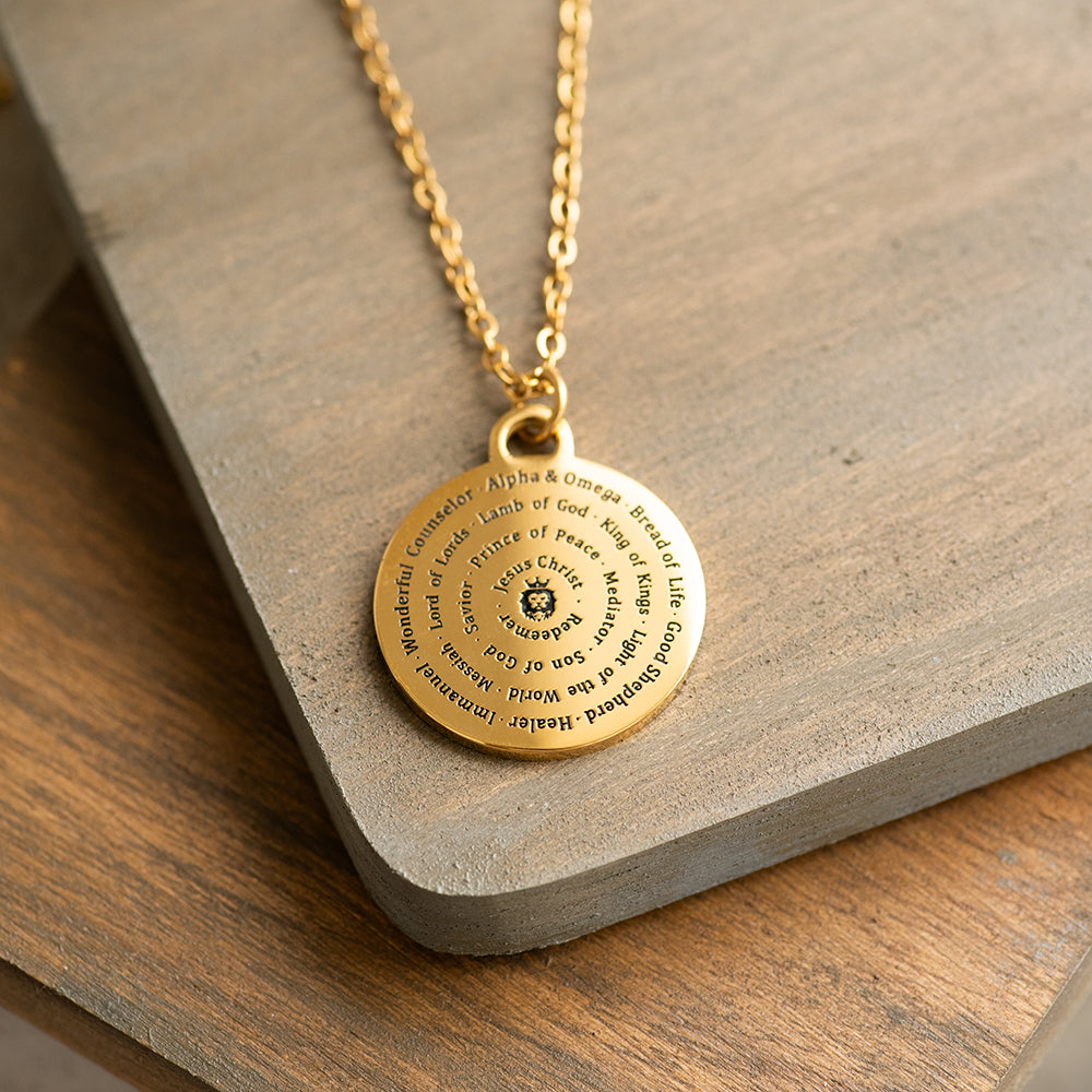 Names of Jesus Necklace