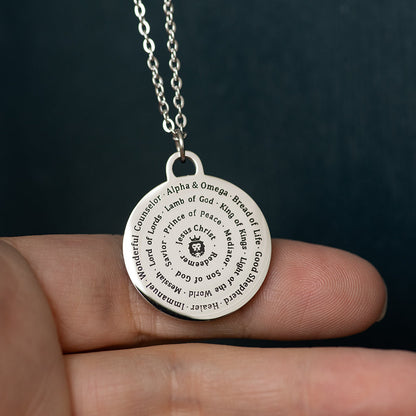 Names of Jesus Necklace