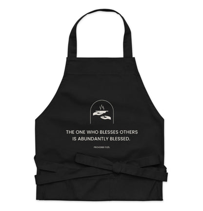 Proverbs 11:25 Organic Cotton Apron