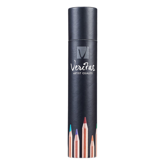 Veritas Coloring Pencils in Cylinder Set of 12