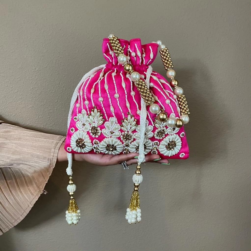Statement Embroidered Bag for Special occasions by Rachel Christian