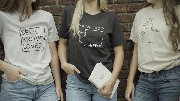 Seen.Known.Loved. SS Tee - Silver/Grey
