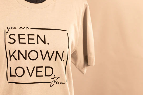 Seen.Known.Loved. SS Tee - Silver/Grey