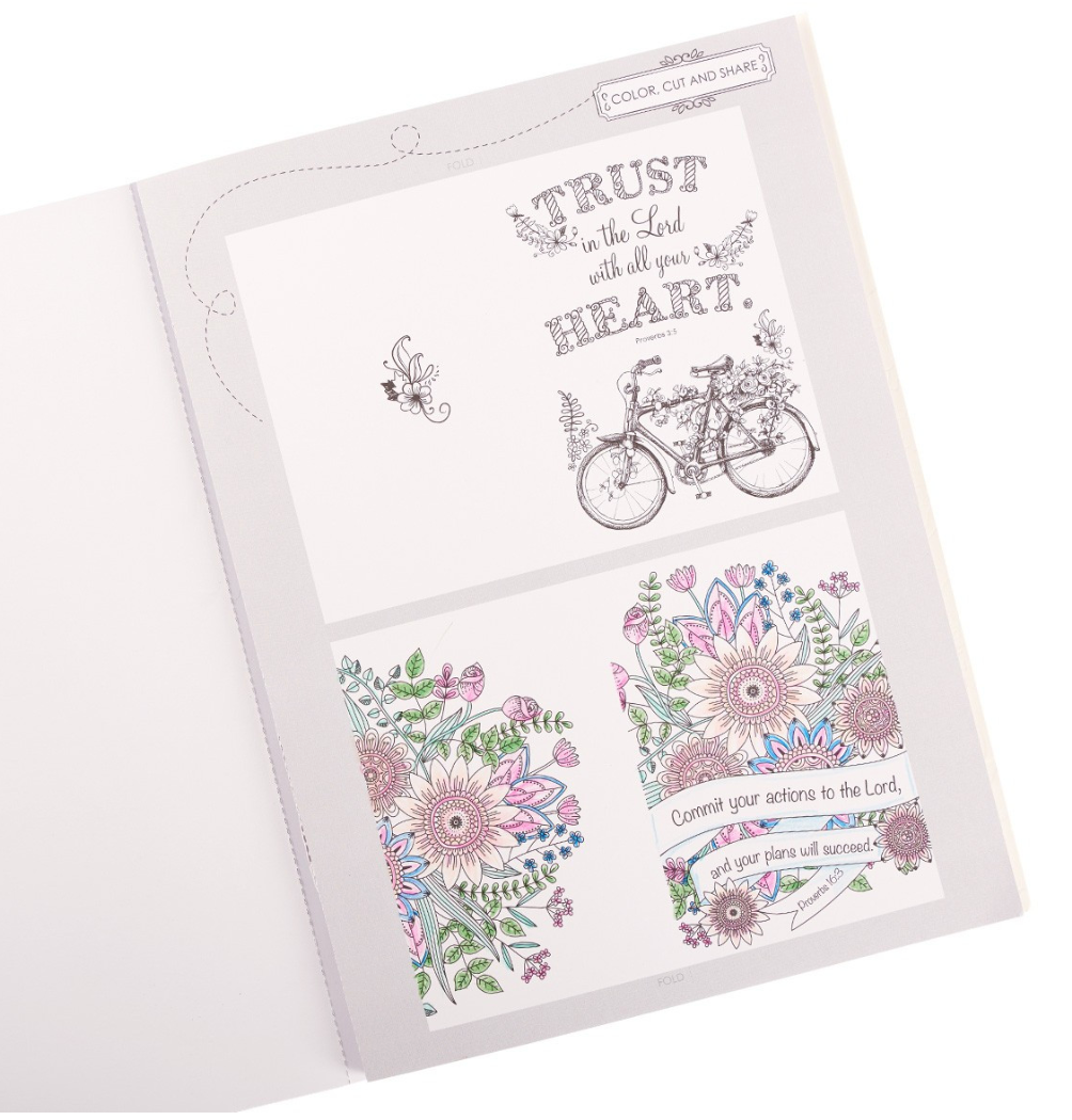 A Garland of Grace Coloring Book - Proverbs