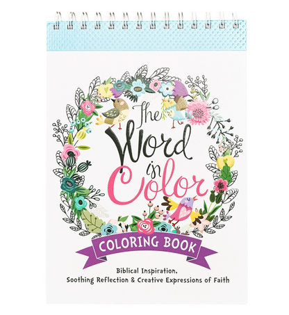The Word in Color Wirebound Coloring Book
