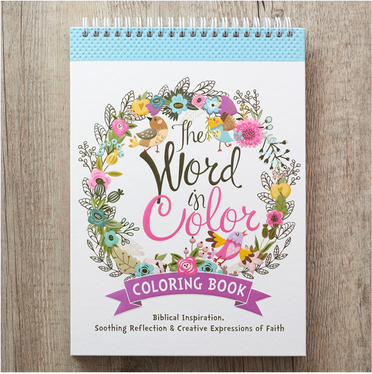 The Word in Color Wirebound Coloring Book