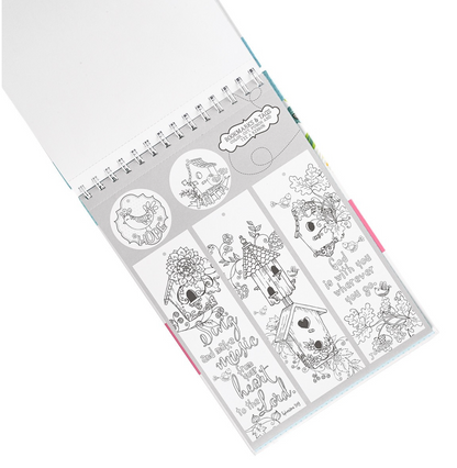The Word in Color Wirebound Coloring Book