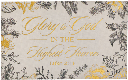 Glory to God Christmas Pass Around Card Luke 2:14 Set of 25