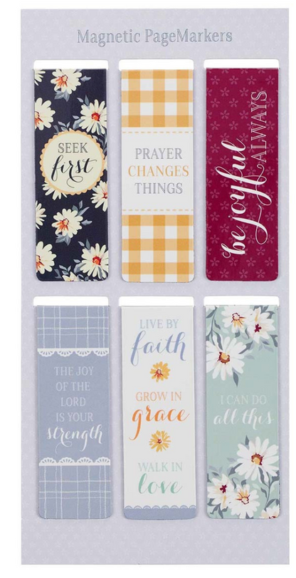 Daisy Magnetic Bookmark Set