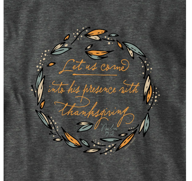 grace & truth Womens Long Sleeve T-Shirt Thanksgiving