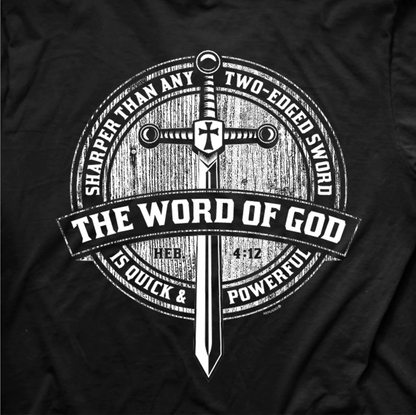 Christian T-Shirt Word Sword