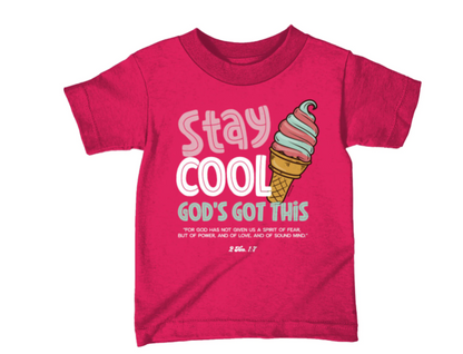 Kerusso Kids T-Shirt Stay Cool God's Got This
