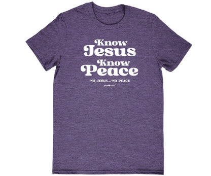 Know Jesus Womens T-Shirt