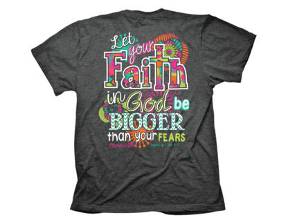 Cherished Girl Womens T-Shirt Big Faith