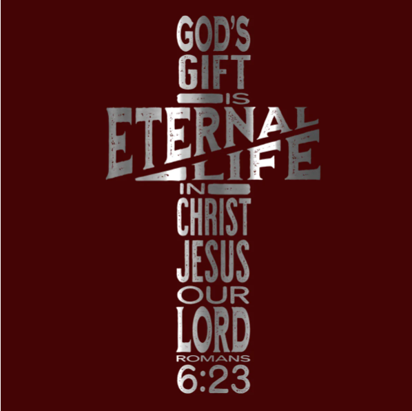 Eternal Life Cross 22 oz Stainless Steel Mug With Handle