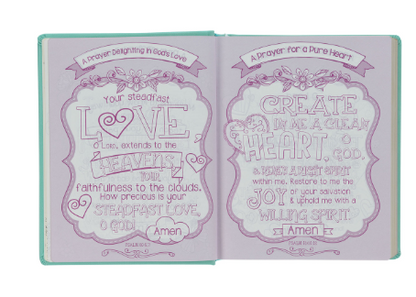 Teal Butterfly Hardcover My Creative Bible for Girls - an ESV Journaling Bible