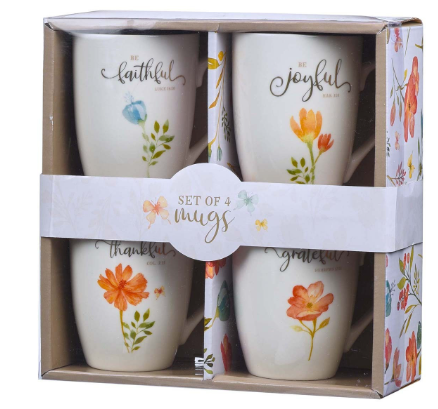 Grateful Ceramic Mug Set
