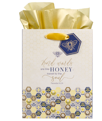 Kind Words are Like Honey Medium Gift Bag 