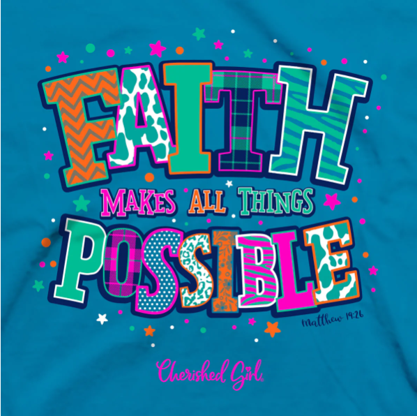 Womens T-Shirt All Things Possible