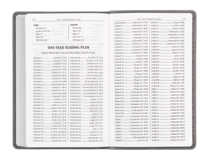 Charcoal Faux Leather Gift Edition King James Version Bible