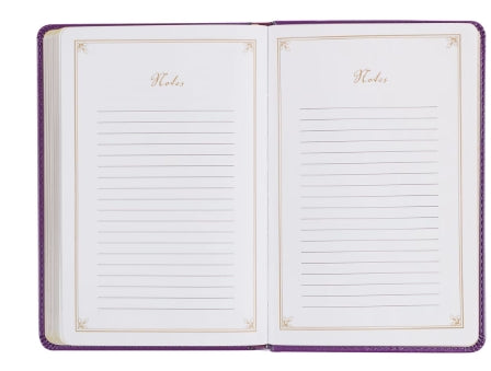 Praying the Psalms Purple Faux Leather Prayer Book by Ben Patterson