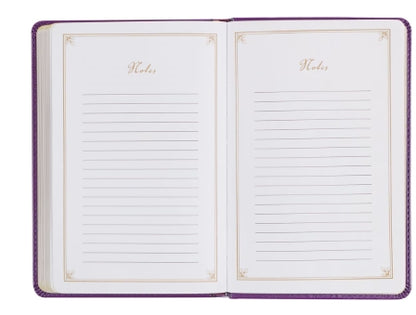 Praying the Psalms Purple Faux Leather Prayer Book by Ben Patterson