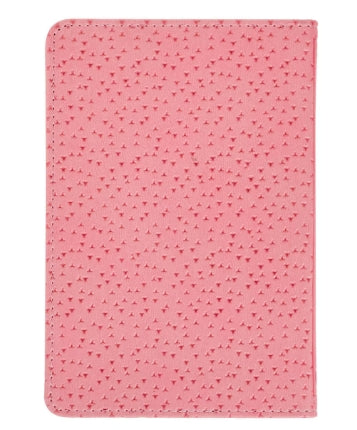 Pink Faux Leather NLT New Testament Keepsake Bible for Girls