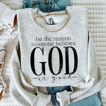 Be The Reason  -  Christian Shirt - Christian Apparel - Graphic Tee - Christian Gift (7-12)