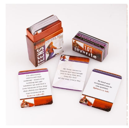 101 Favorite Bible Verses for Teens Box of Blessings
